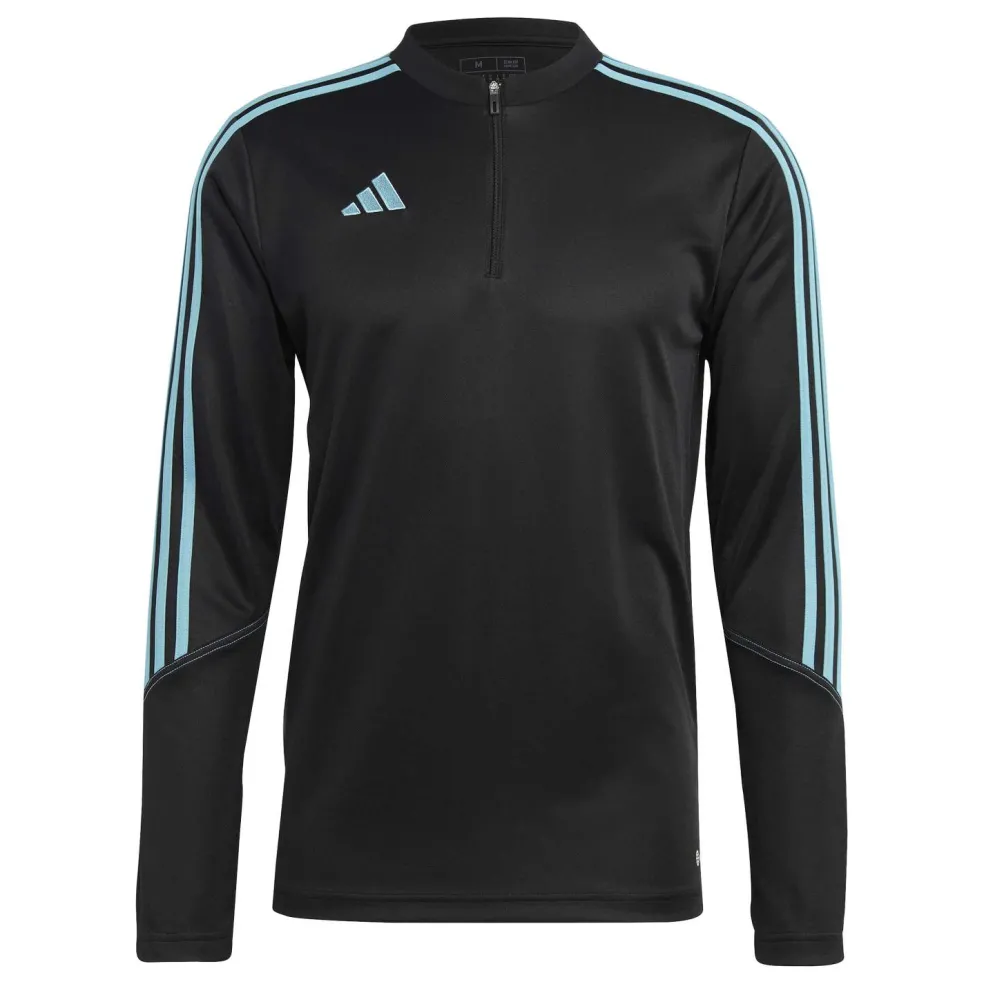 Adidas Tiro 23 Club trainingsshirt heren black preloved blue
