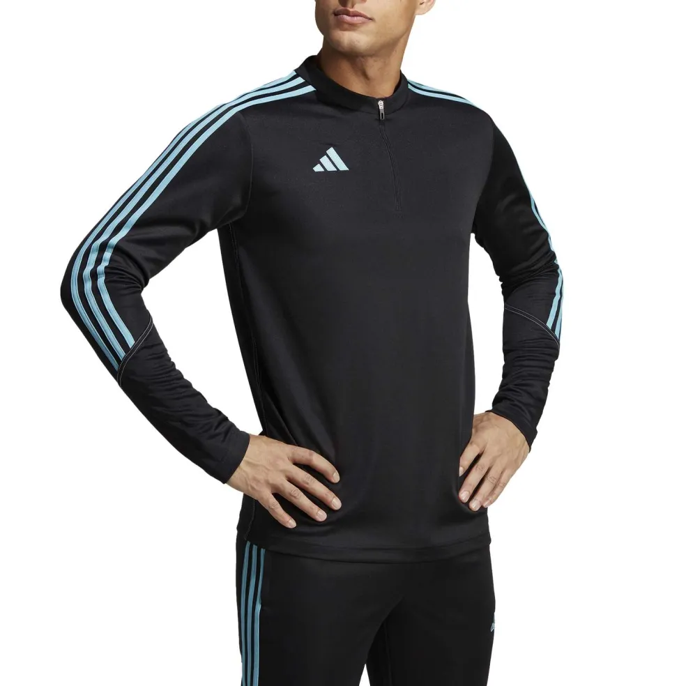 Adidas Tiro 23 Club trainingsshirt heren black preloved blue