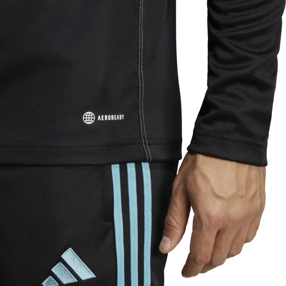 Adidas Tiro 23 Club trainingsshirt heren black preloved blue