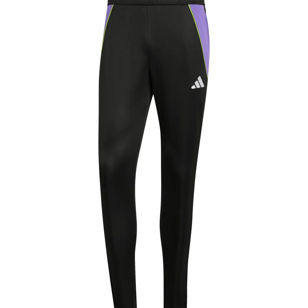 Adidas Tiro 24 trainingsbroek heren black purple rush