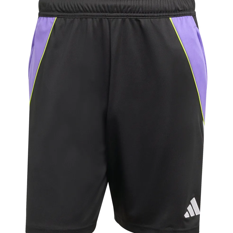 Adidas Tiro 24 voetbalbroekje heren black purple rush