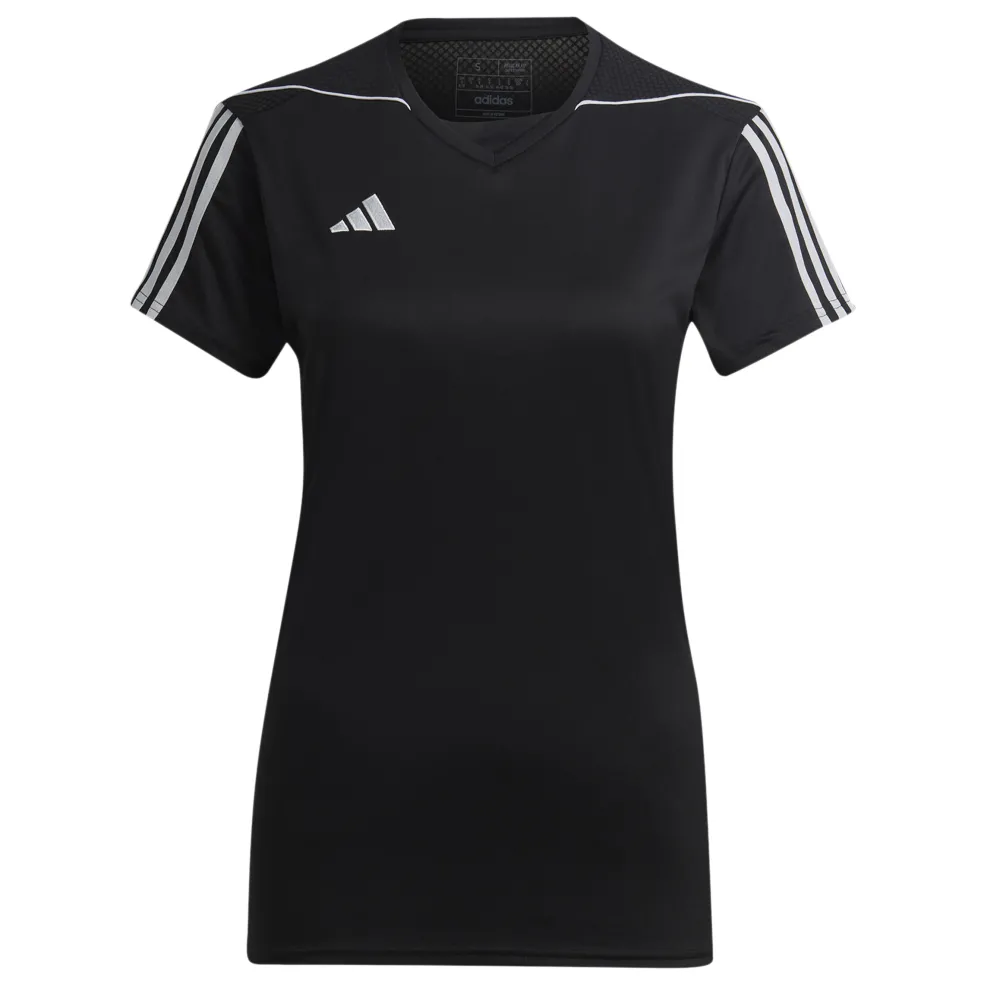 Adidas Tiro voetbalshirt dames 23 black white