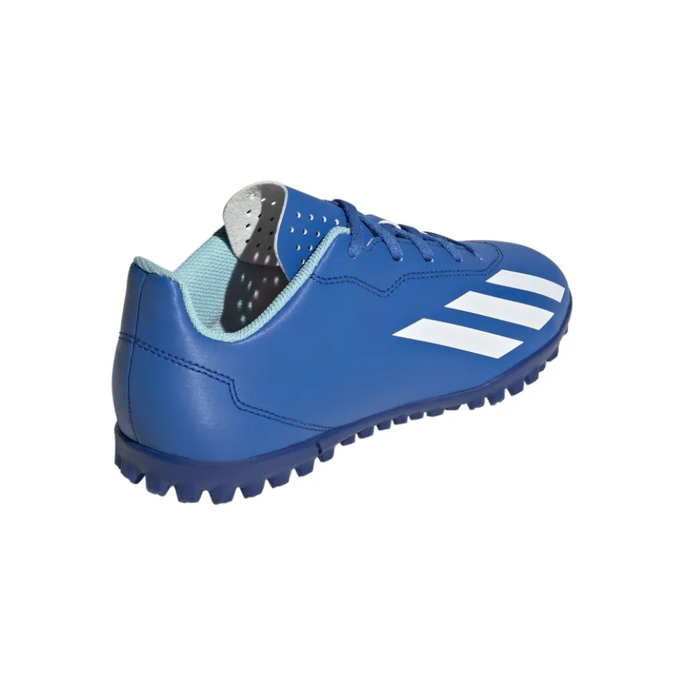 Adidas X Crazyfast.4 TF voetbalschoenen junior blue