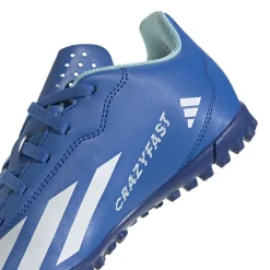 Adidas X Crazyfast.4 TF voetbalschoenen junior blue