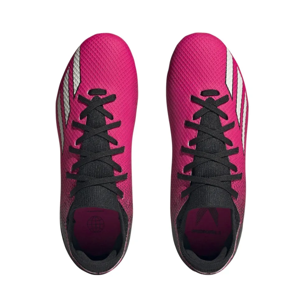 Adidas X Speedportal.3 FG voetbalschoenen junior team shock pink zero metallic core black
