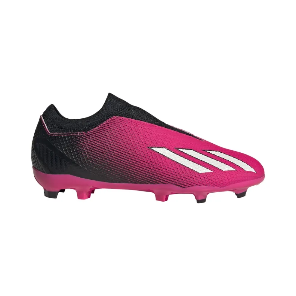 Adidas X Speedportal.3 FG voetbalschoenen junior team shock pink 2 zero metallic core black