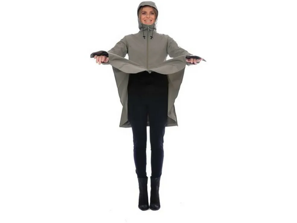 Agu Seq regenjas dames olive