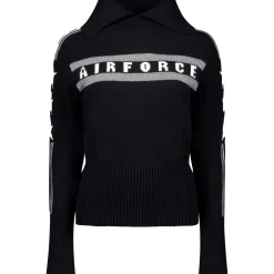 Airforce Eldora Mountain Knit sweater dames true black