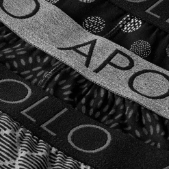 Apollo Onderbroek heren multi black 3-pack
