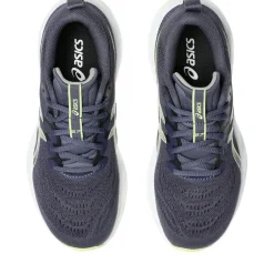 Asics GEL-CUMULUS 27 GS hardloopschoenen junior indigo fog lucid yellow