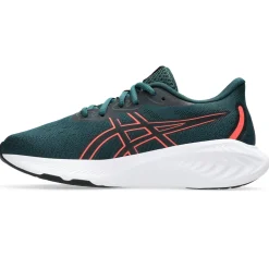Asics Gel-Cumulus 26 GS hardloopschoenen junior saxon green coral reef