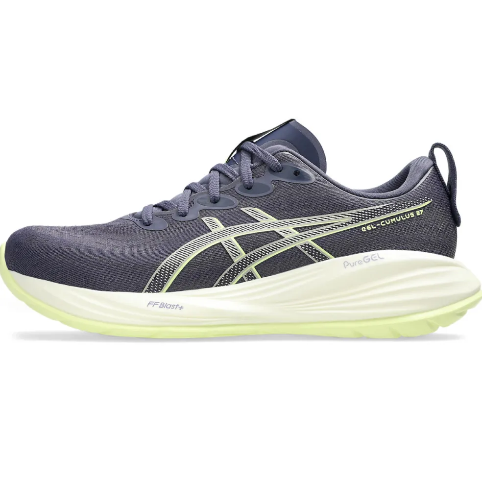 Asics GEL-CUMULUS 27 hardloopschoenen heren indigo fog lucid yellow
