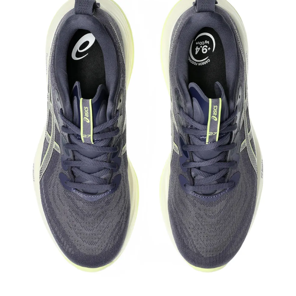 Asics GEL-CUMULUS 27 hardloopschoenen heren indigo fog lucid yellow