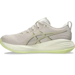 Asics Gel-Cumulus 27 hardloopschoenen dames mineral beige huddle yellow