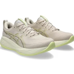 Asics Gel-Cumulus 27 hardloopschoenen dames mineral beige huddle yellow