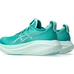 Asics Gel-Nimbus 27 hardloopschoenen dames wave teal illuminate mint