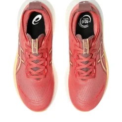 Asics GEL-NIMBUS 27 hardloopschoenen dames dark pink clay orange glow