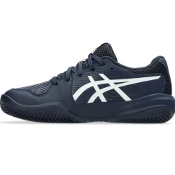 Asics Gel-Resolution X GS Clay tennisschoenen junior midnight white