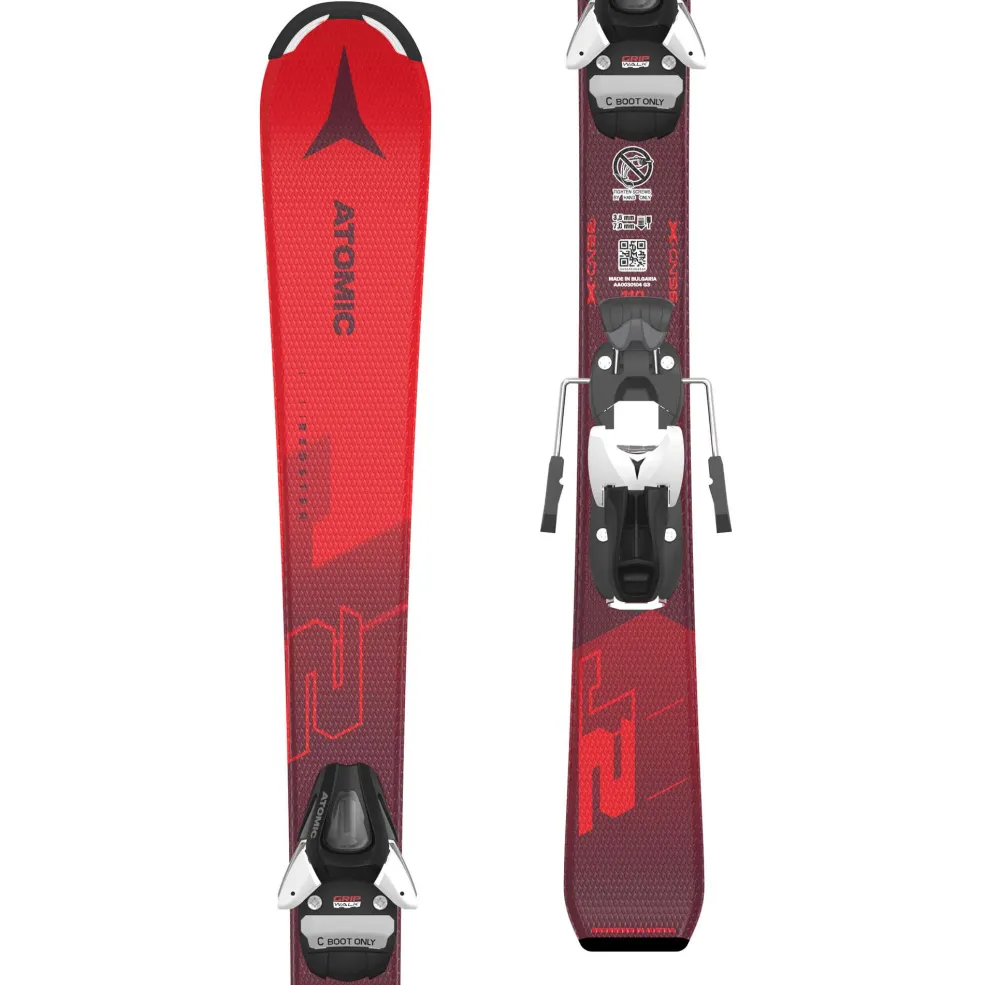 Atomic Redster J2 100-120 24 - 25 ski's junior met Colt 5 GW binding