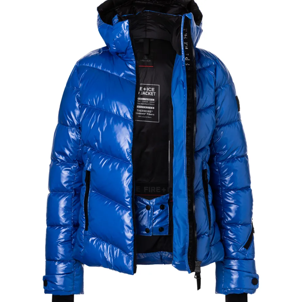 Bogner Saelly winterjas dames amparo blue