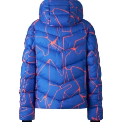 Bogner Saelly winterjas dames amparo blue orange