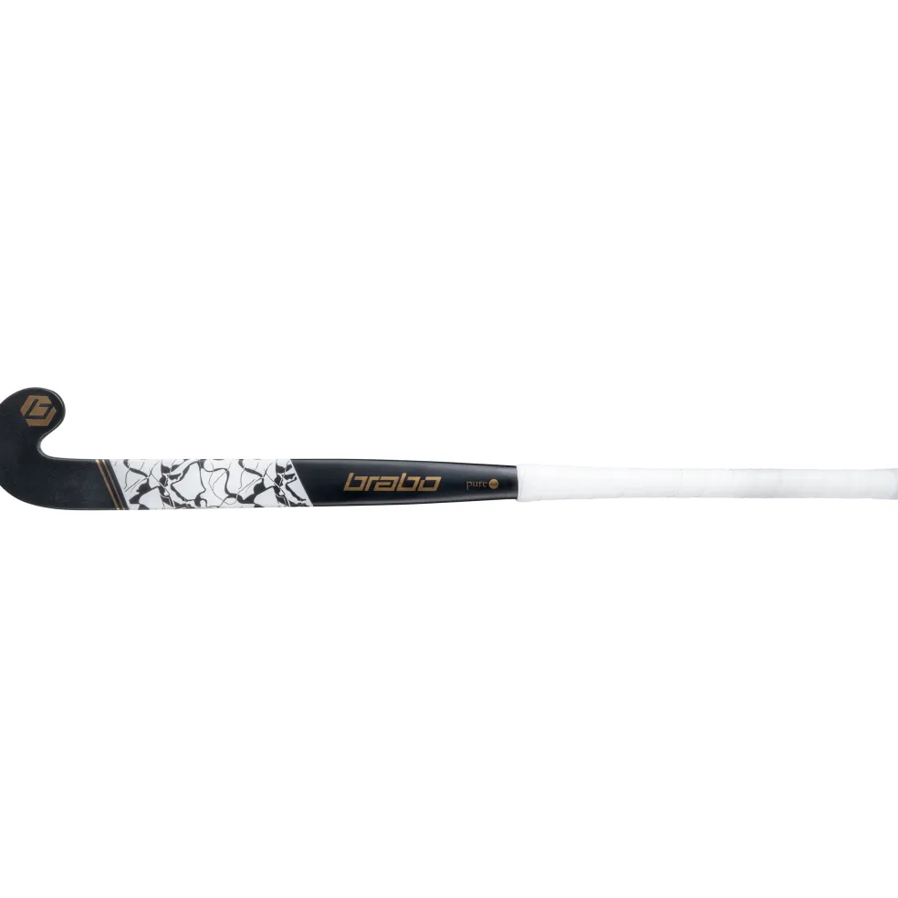 Brabo Pure 60 Low Bow hockeystick black gold