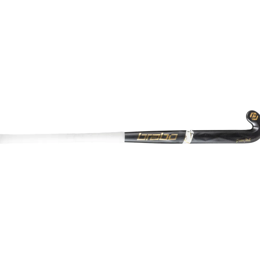 Brabo Pure LTD Low Bow hockeystick black gold