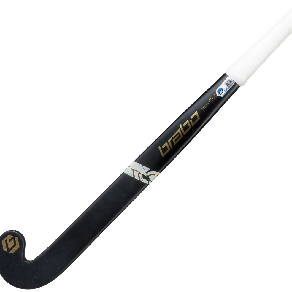 Brabo Pure LTD Low Bow hockeystick black gold