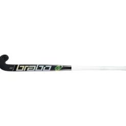 Brabo Traditional Carbon 60 Low Bow hockeystick black neongreen