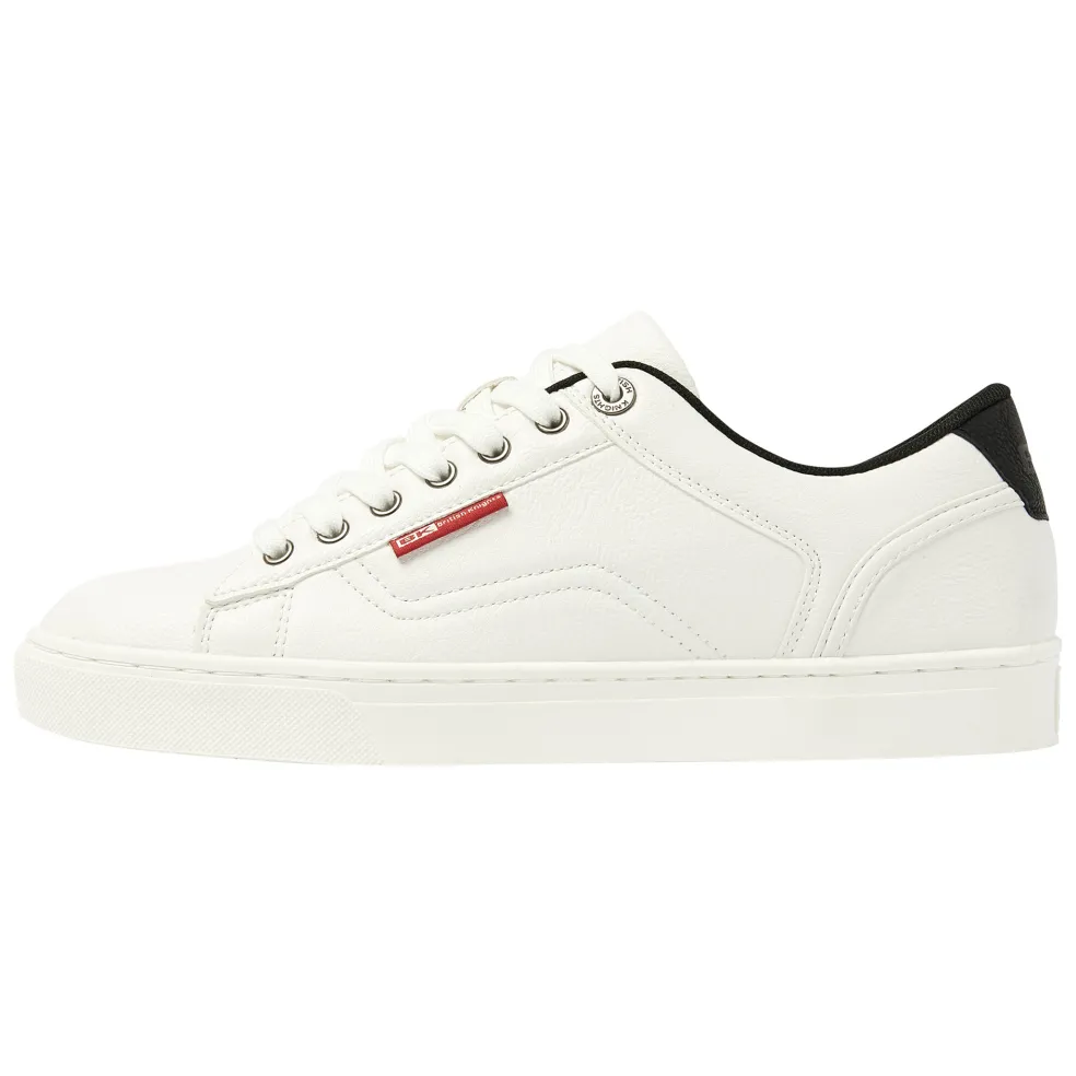 British Knights Dale schoenen heren white black
