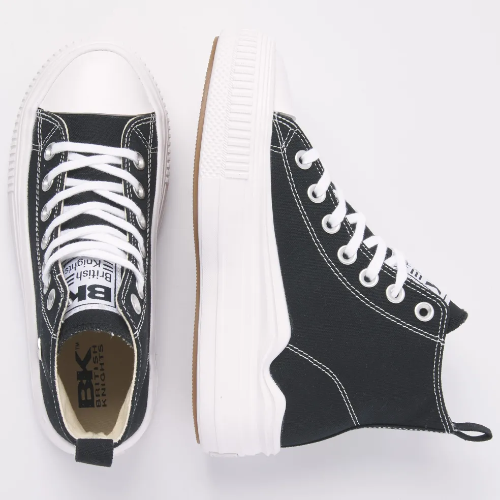 British Knights Kaya Flow Mid schoenen dames black