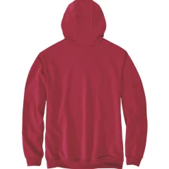 Carhartt Logo Sleeve Graphic hoodie heren industry red