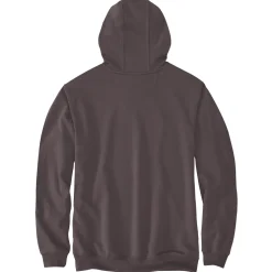 Carhartt Logo Sleeve Graphic hoodie heren dark sepia