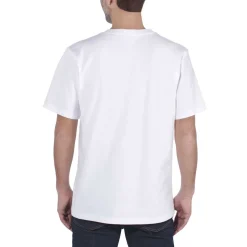 Carhartt Relaxed Fit Heavyweight K87 Pocket shirt heren white