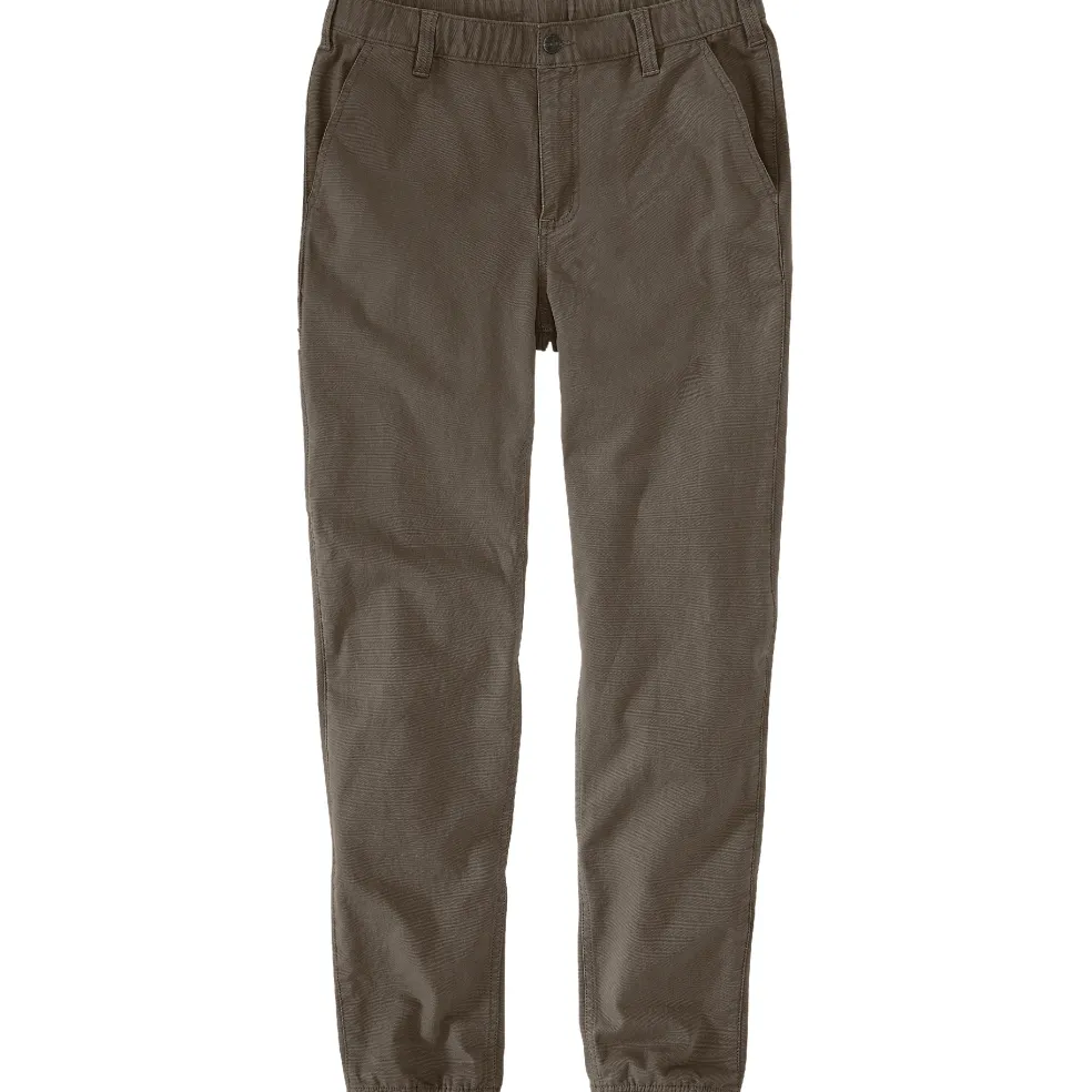 Carhartt Rigby Canvas joggingbroek heren tarmac