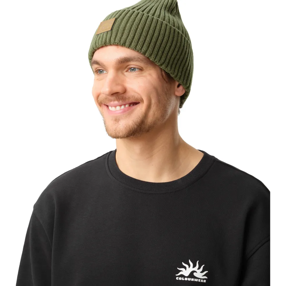 ColourWear Badge muts dark olive