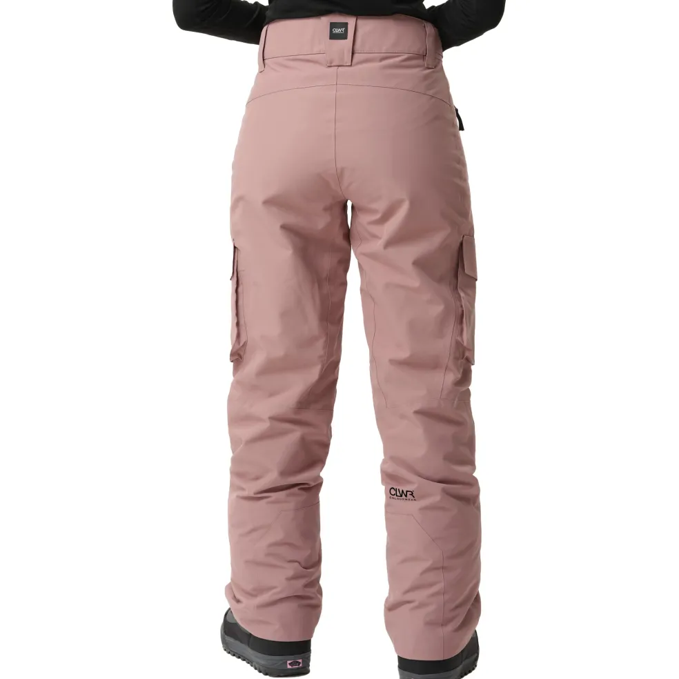 ColourWear Cargo skibroek dames taupe
