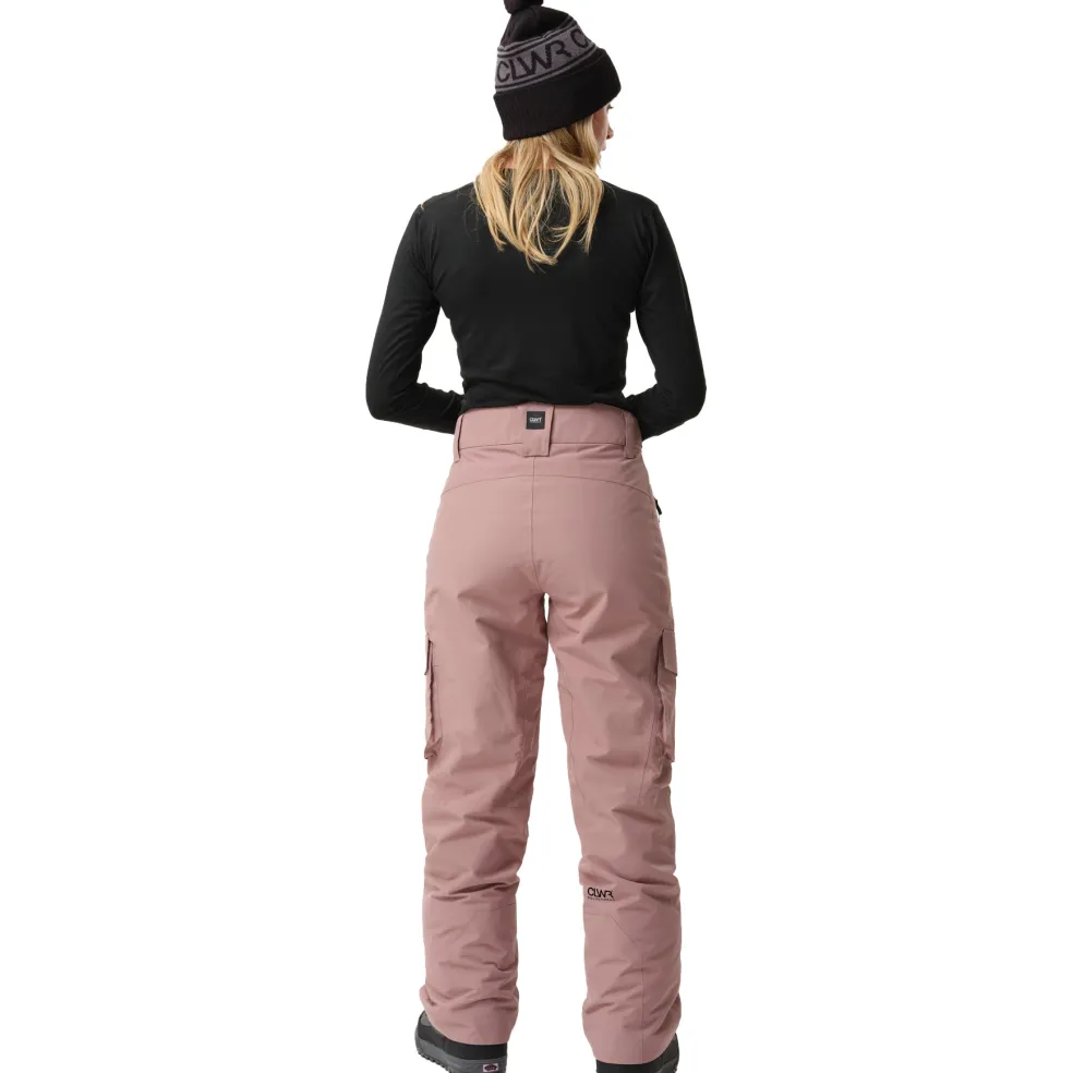 ColourWear Cargo skibroek dames taupe