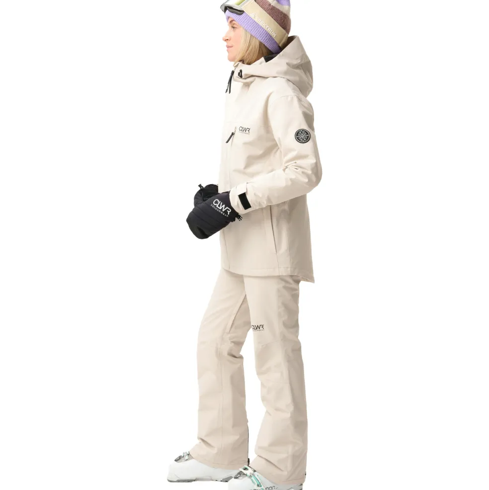 ColourWear Cookie winterjas dames off white