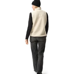 ColourWear Pile bodywarmer dames off white