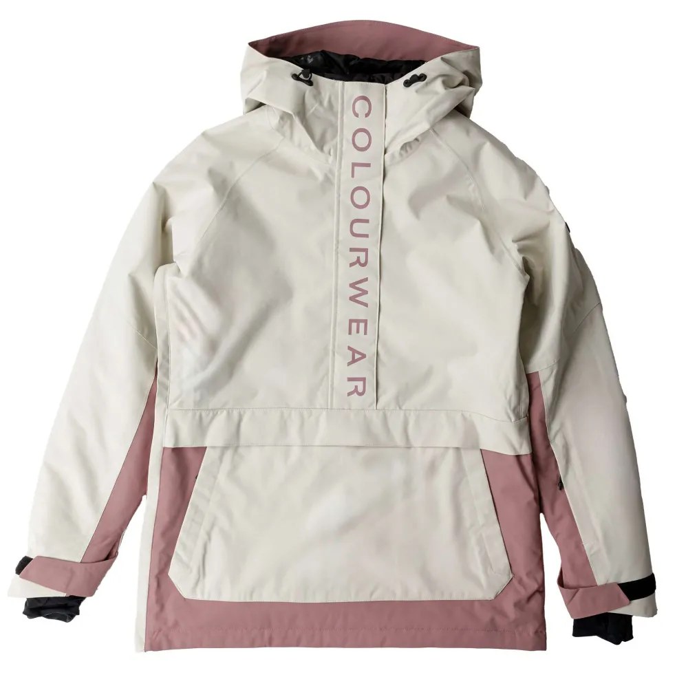 ColourWear Signature anorak winterjas dames off-white