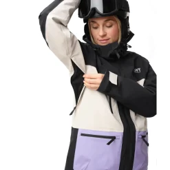 ColourWear Transfer winterjas dames black