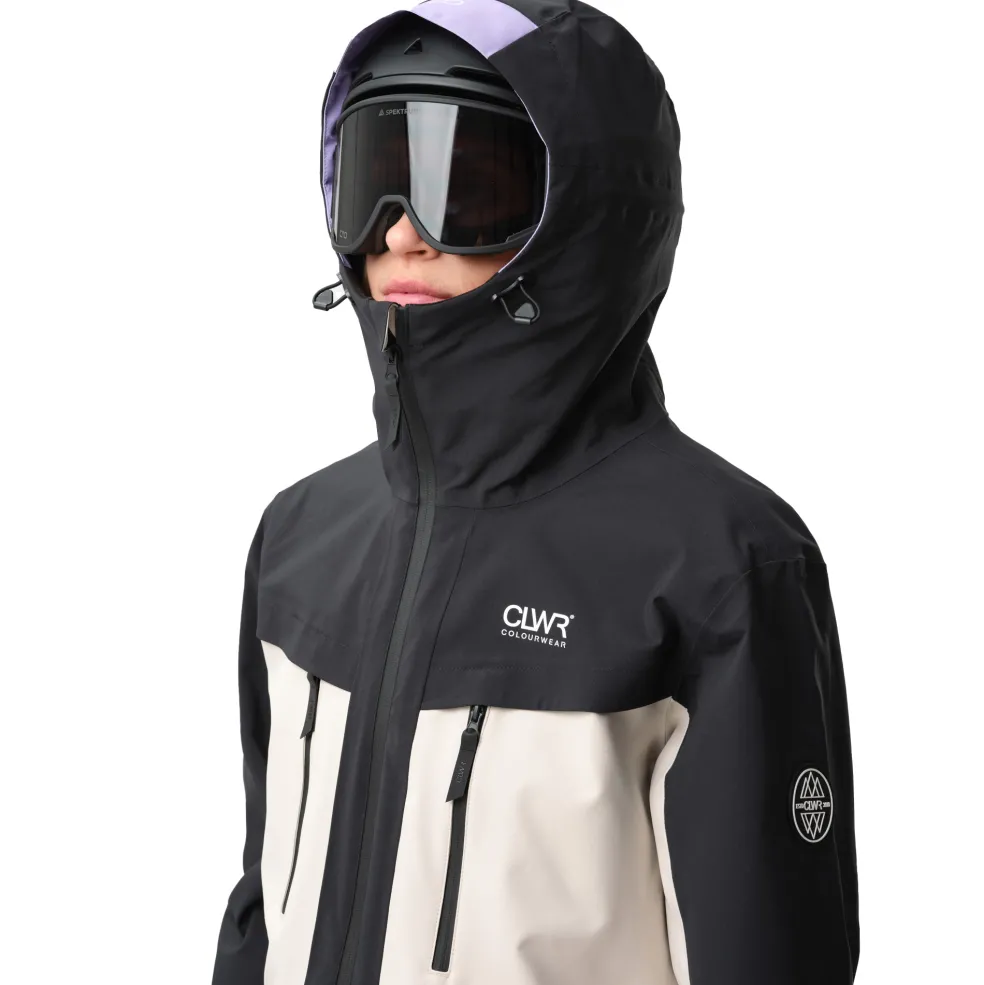 ColourWear Transfer winterjas dames black