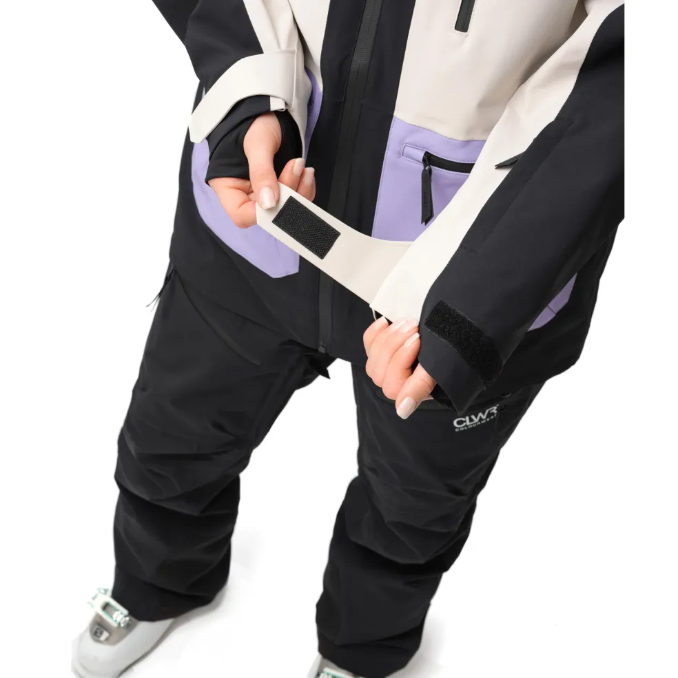 ColourWear Transfer winterjas dames black