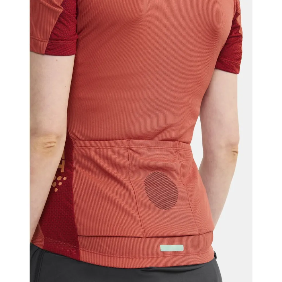 Craft ADV Endurance fietsshirt dames astro rhubarb