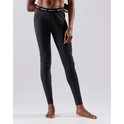 Craft Core Wool Merino thermobroek dames black