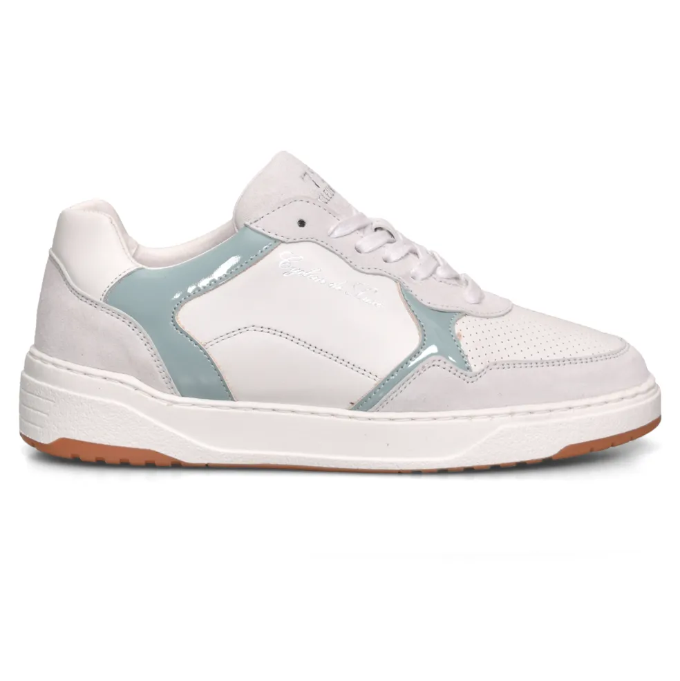 Cycleur De Luxe  Corncob schoenen dames white light blue