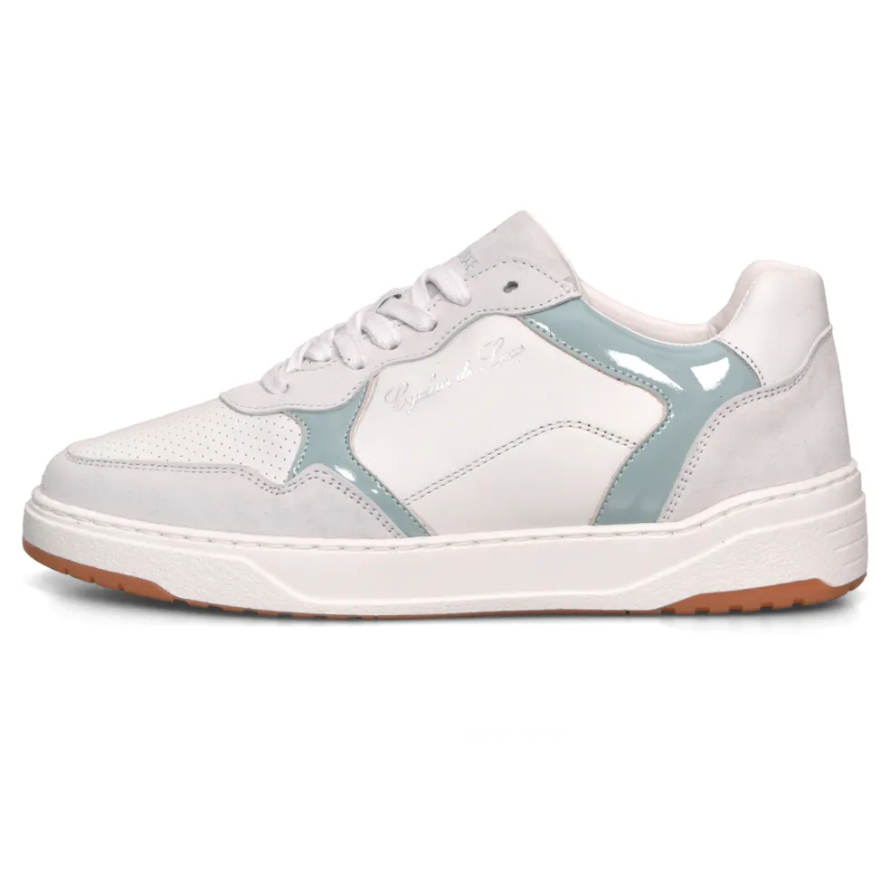 Cycleur De Luxe  Corncob schoenen dames white light blue