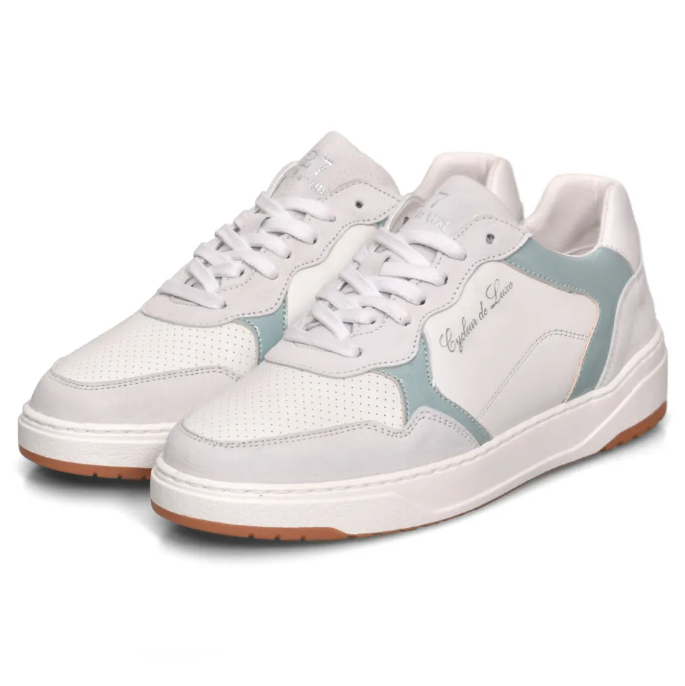 Cycleur De Luxe  Corncob schoenen dames white light blue