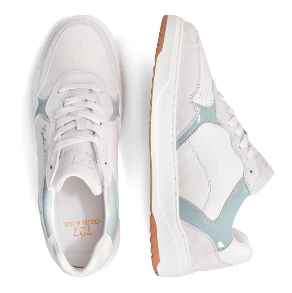 Cycleur De Luxe  Corncob schoenen dames white light blue